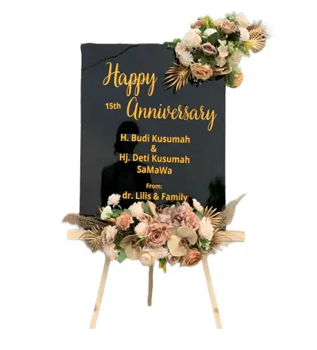 Papan Bunga Akrilik Lae Langge